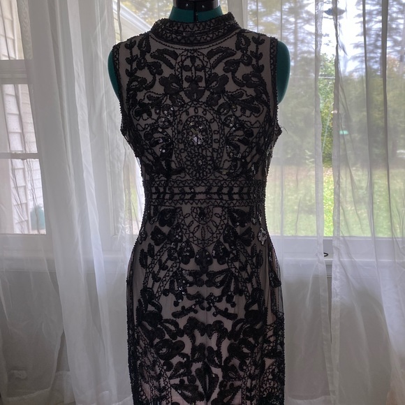 Unique Vintage Art Deco Flapper Dress - Picture 2 of 4